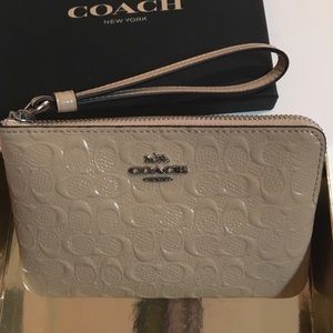 Coach Wristlet with Gift Box